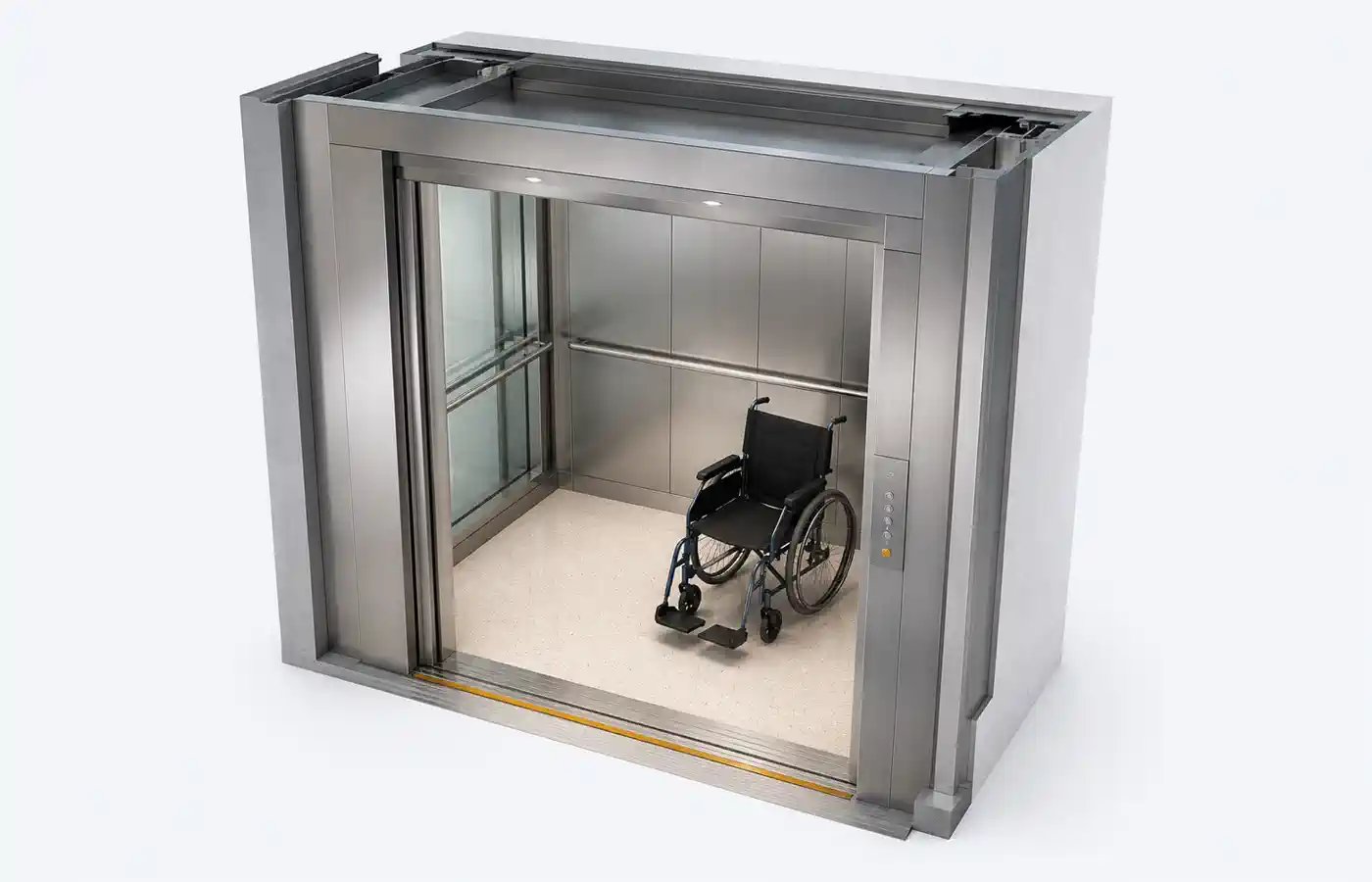 Dimensioni e accessibilità di una cabina ascensore